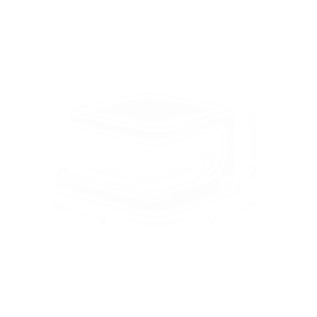 Bewegliche X-Y-Z-Bühne Icon