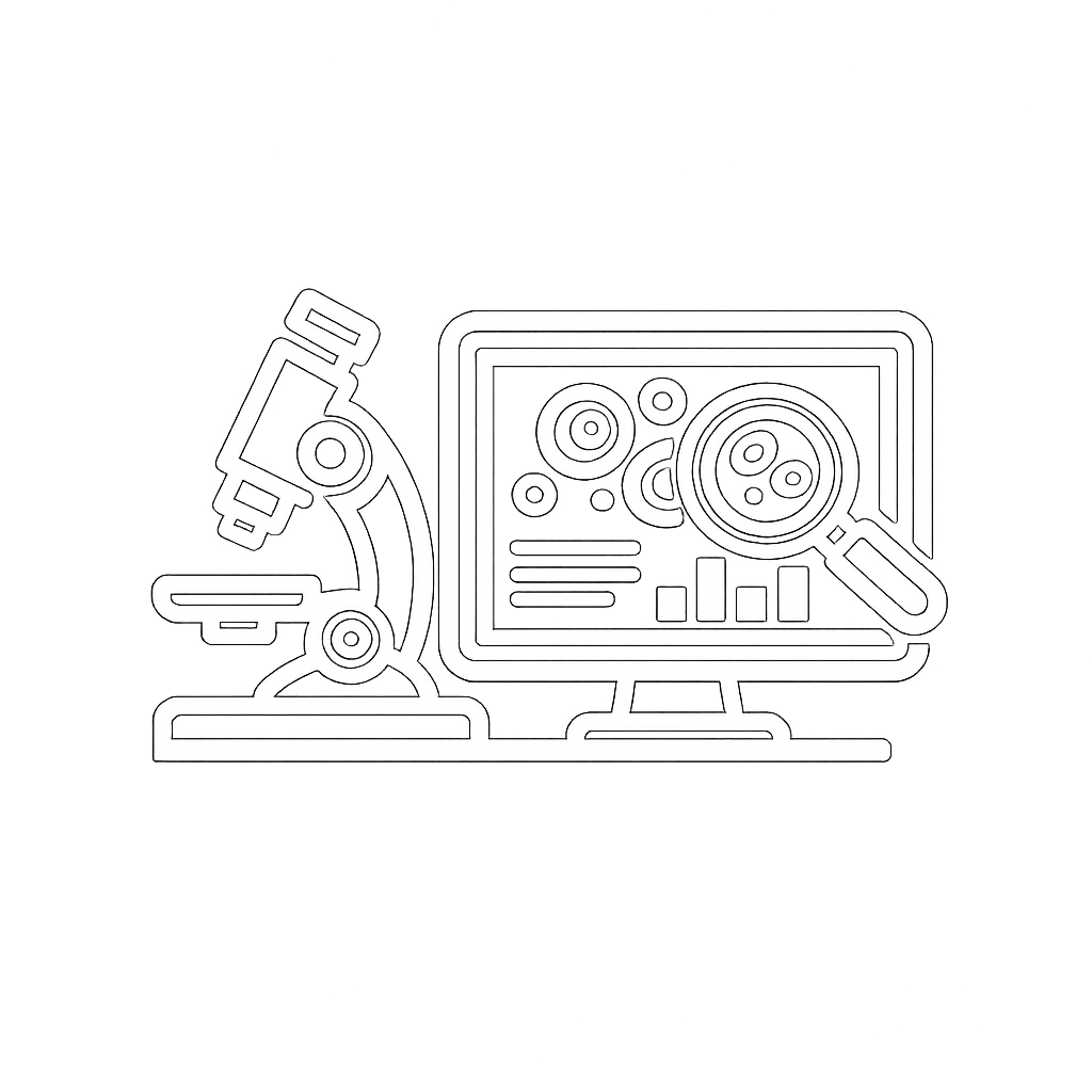 Automatisierte Zellanalyse Icon