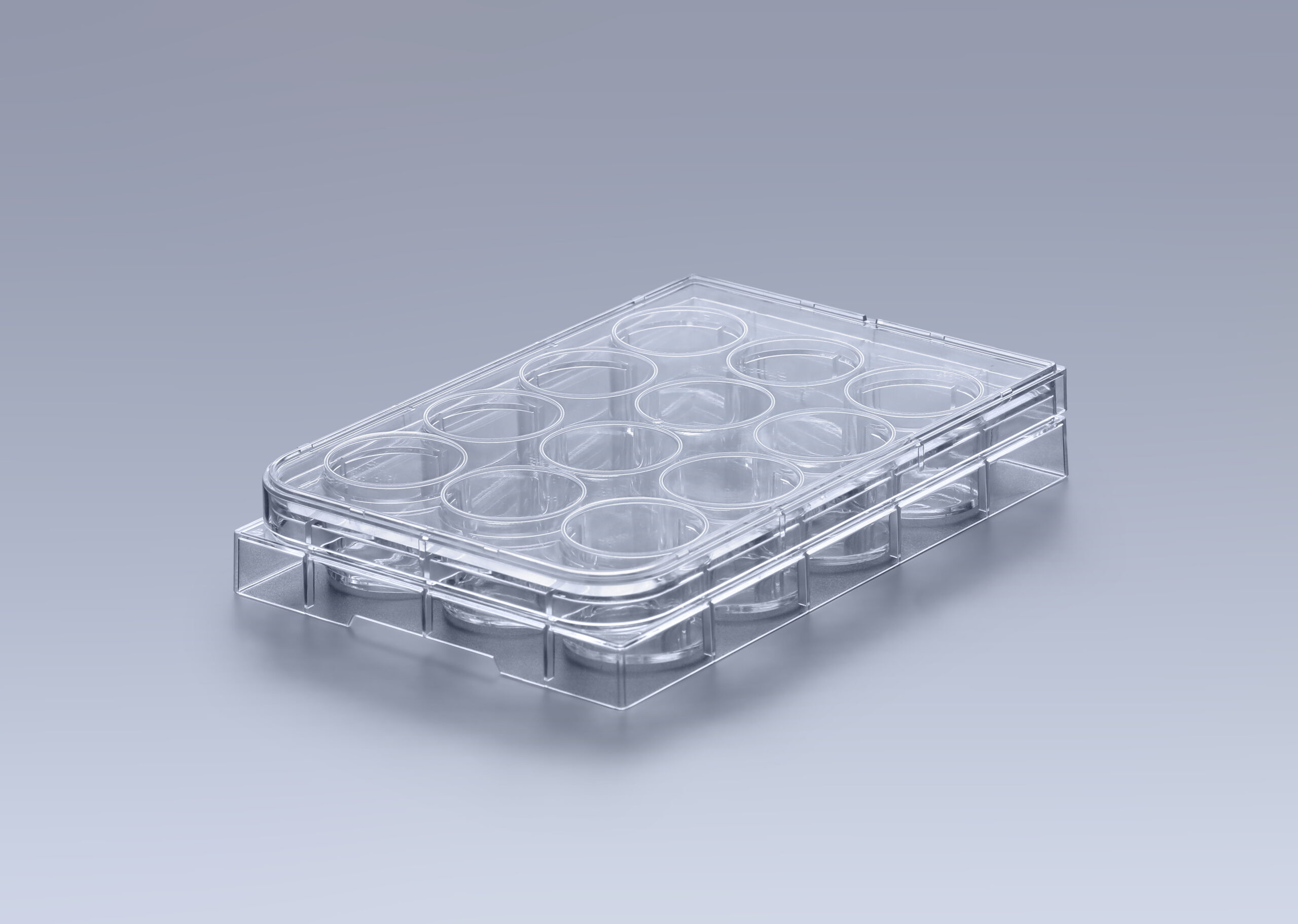12-Well Zellkulturplatte TC-treated steril USP Class VI Polystyrol innoME kaufen