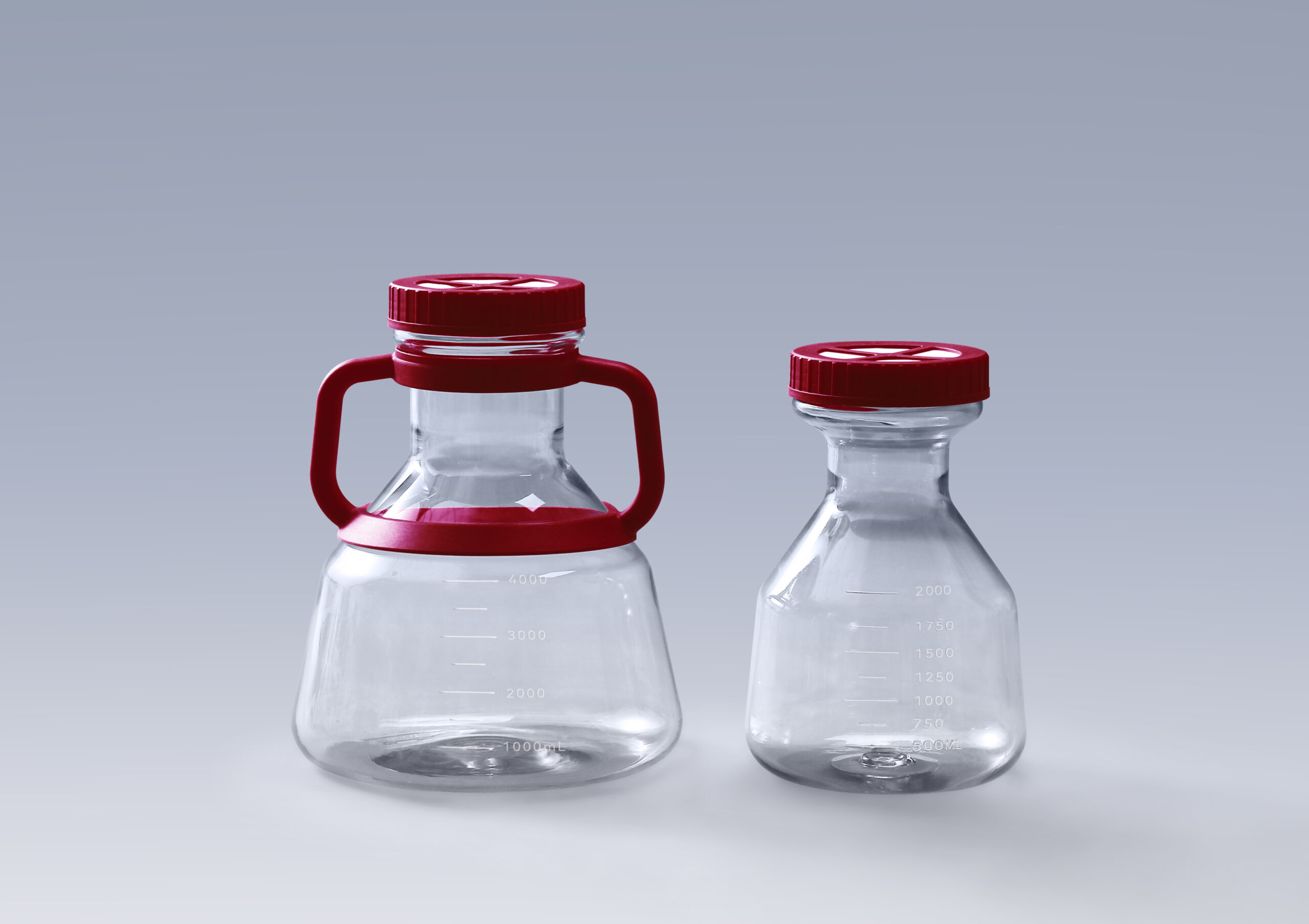 Medienflaschen Carboys PETG PET steril cGMP innoME