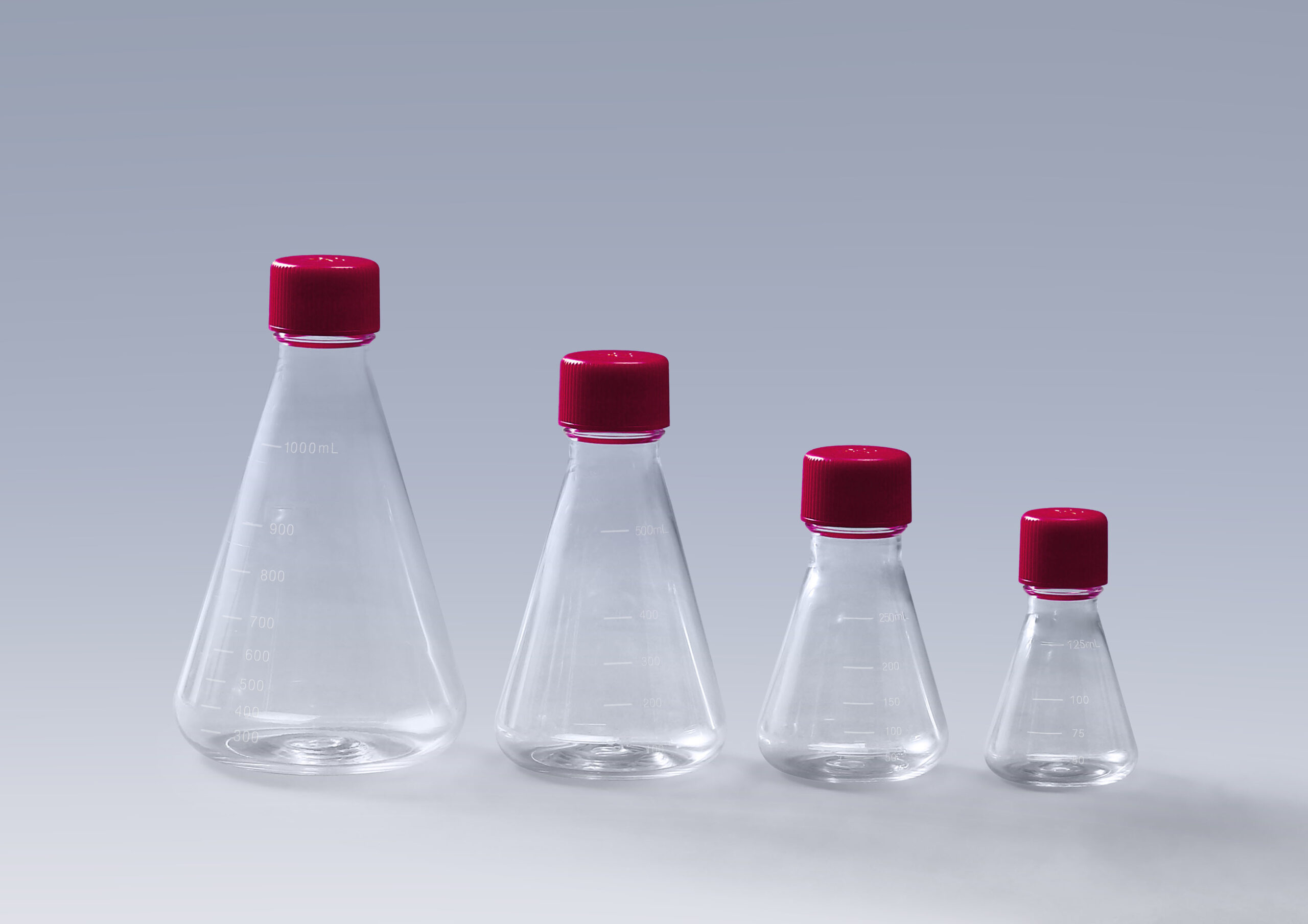 Erlenmeyer Kolben Gruppe 125ml - 1 Ltr.