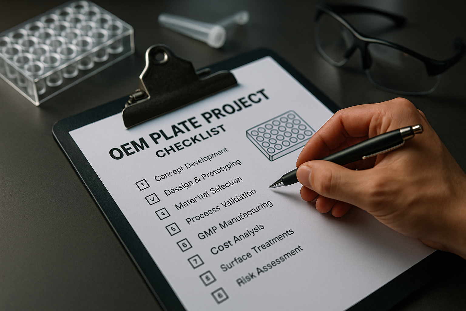 OEM Plate Project Checklist