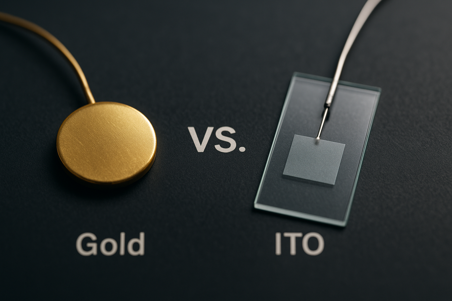 Gold vs. ITO Electrodes Comparison