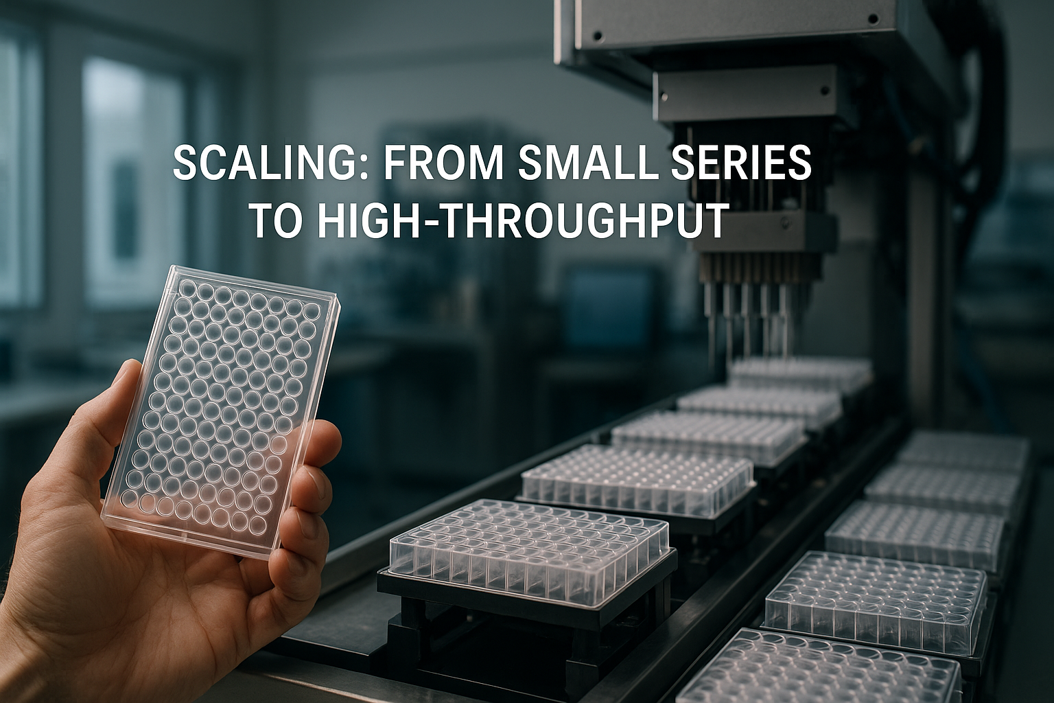 Scaling: From Small Series to High-Throughput